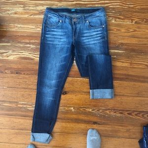 Levi’s cuffed jeans